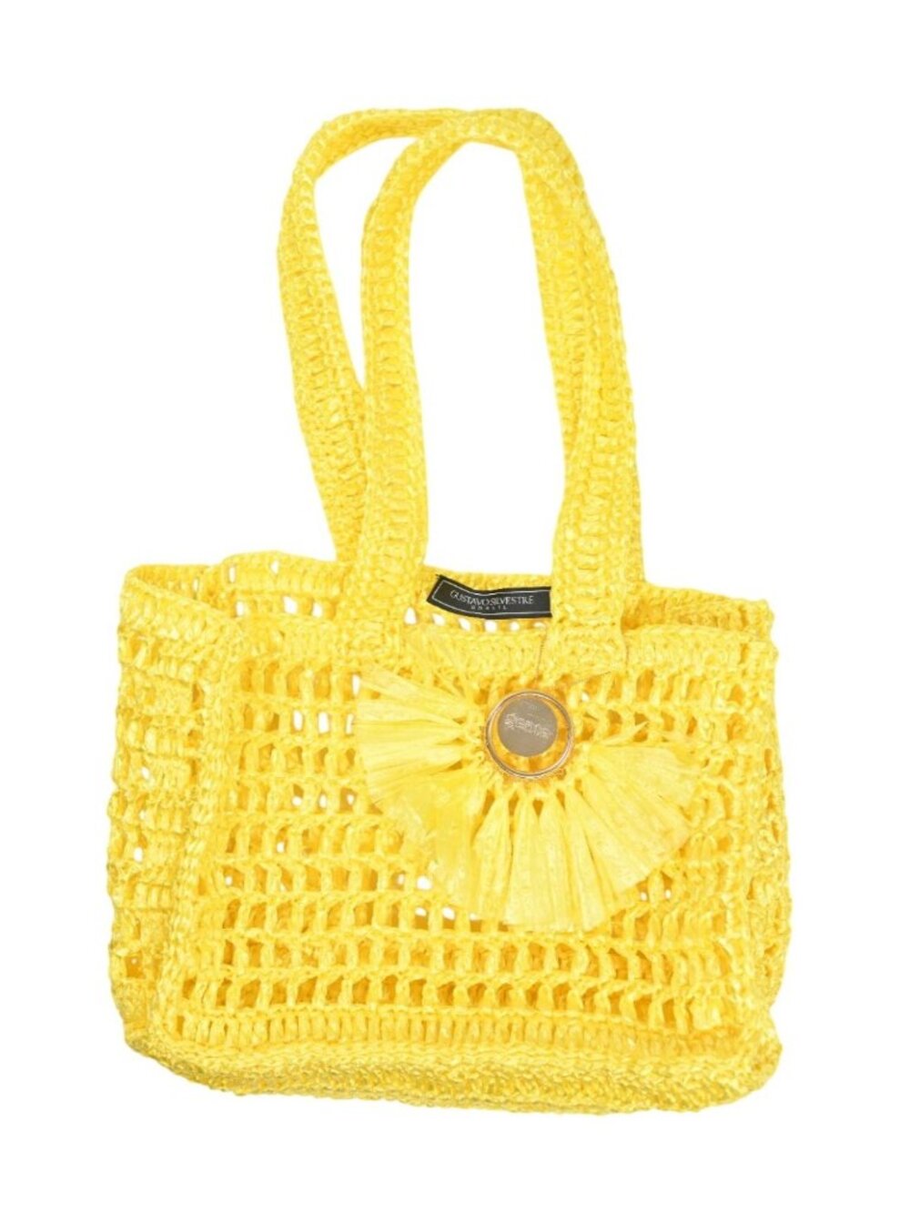 Gustavo Silvestre x GENTE Beauty Handmade Bag in Yellow